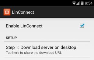 LinConnect screenshot 1