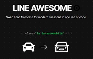 Line Awesome screenshot 1