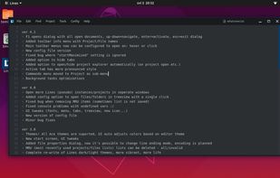 Lines on Ubuntu
