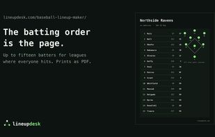 LineupDesk screenshot 1