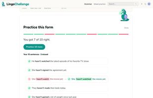 LingoChallenge screenshot 3