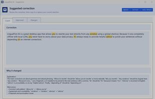 LinguaPilot AI in Action: Instant Correction & Educational Feedback