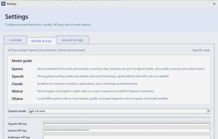 Choose Your Engine: Seamless Support for OpenAI, Gemini, Claude, Mistral and 100% Local Ollama