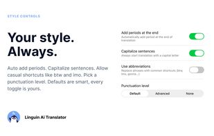 Linguin screenshot 1