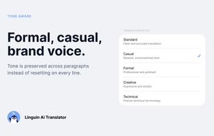 Linguin screenshot 2