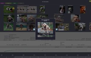 Use the eventhopper to move through your events.