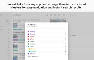 Link Cluster screenshot 1