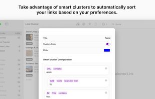 Link Cluster screenshot 2
