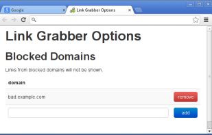 Link Grabber screenshot 1