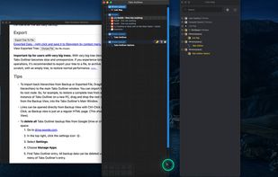 Import from Tabs Outliner