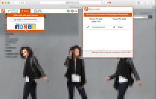 Cashback browser add-on example