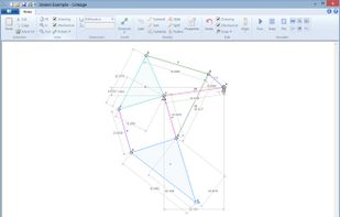 Linkage Mechanism Designer and Simulator screenshot 1