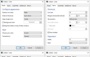 Linkbar screenshot 1