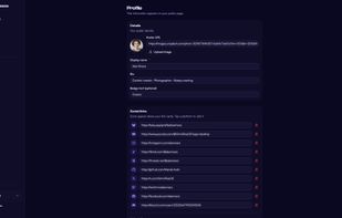 Profile Page
