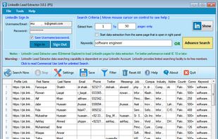 LinkedIn Lead Extractor screenshot 1