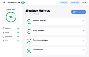 LinkedOptimizerAI screenshot 2