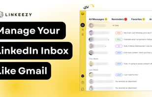 Inbox Manager for LinkedIn DMs, Like Gmail