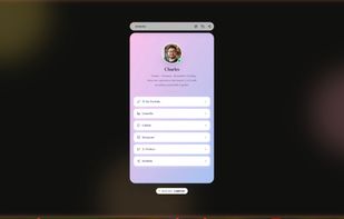 Public profile page at linkhiver.com/username with QR code and share options