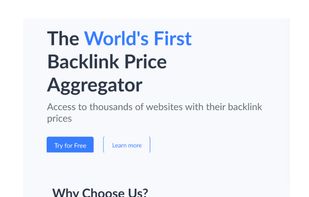 LinkPricer.com screenshot 2