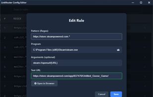 Rule example - Steam