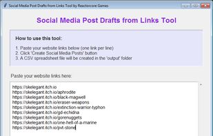 Links Into Social Media Posts screenshot 1