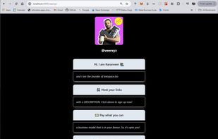 How a linkspace profile looks like.