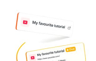 Links that evolve with the you