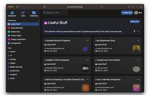 Linkwarden screenshot 1