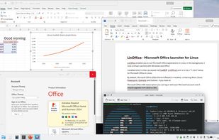 LinOffice screenshot 1