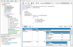 LINQPad screenshot 1