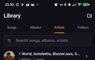 Library -  Artists