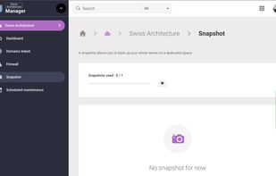 Infomaniak VPS Cloud screenshot 1