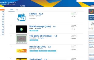 Linux-apps.com screenshot 1