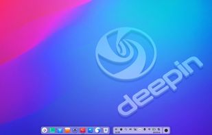Deepin screenshot 1