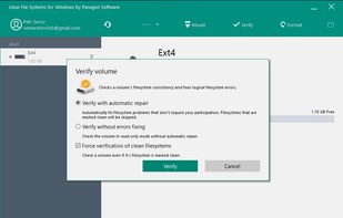 Linux File Systems for Windows screenshot 1
