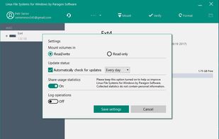Linux File Systems for Windows screenshot 3