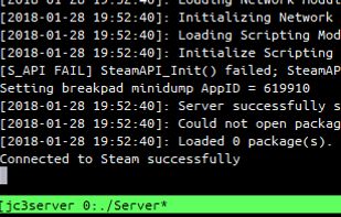 LinuxGSM screenshot 1