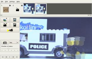 Linux Stopmotion screenshot 1