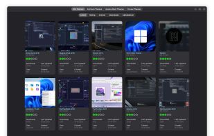 Linux Theme Store screenshot 1