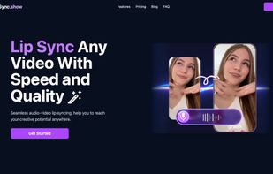 Landingpage screenshots