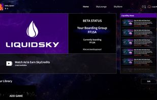 LiquidSky screenshot 1