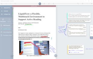 LiquidText screenshot 1