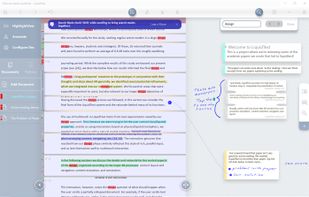 LiquidText screenshot 2