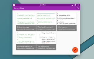 Liri Text screenshot 1