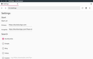 Liri Browser screenshot 3
