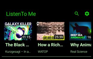 ListenToMe screenshot 1