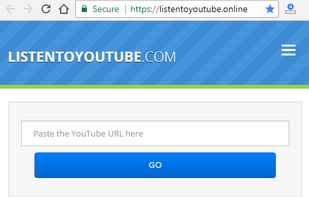 ListenToYoutube.Online screenshot 2