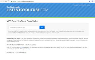 ListenToYoutube.Online screenshot 3