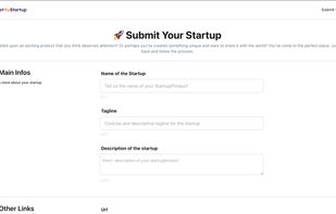 ListMyStartup.app screenshot 1