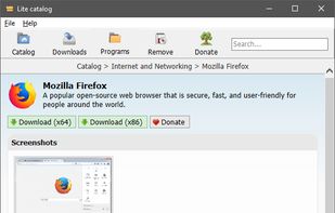 Lite Catalog screenshot 2